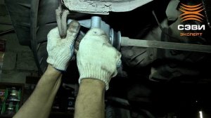 Замена кронштейна растяжки на а/м ВАЗ 2108-21099, 2113-2115