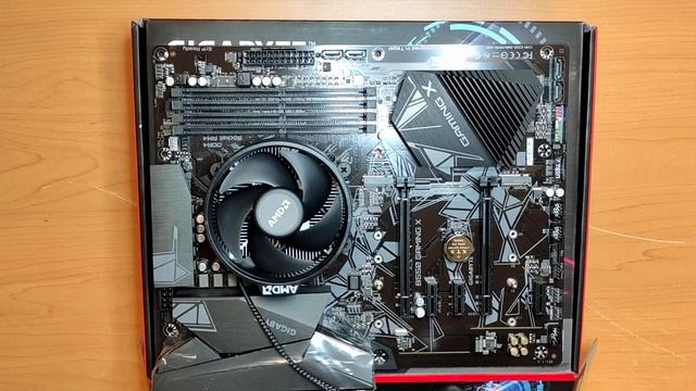 Ensamble tarjeta madre Gigabyte B550 GAMING X, procesador Ryzen 5 3600 y memoria RAM DDR4 ADATA XPG смотреть онлайн
