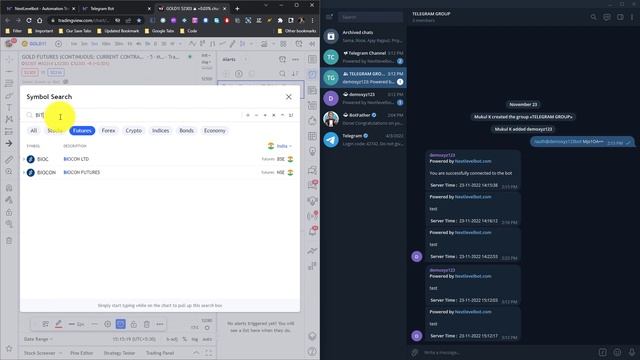 Tradingview alerts on Telegram смотреть онлайн