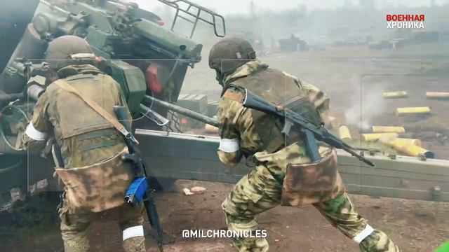 Артиллерия в ЛНР. СВО 2022 г. смотреть онлайн