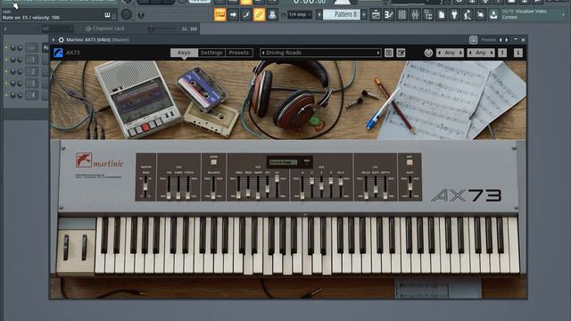 Martinic AX73 VSTi ( 80's Analog Synth ) #Martinic #AX73 #VSTi