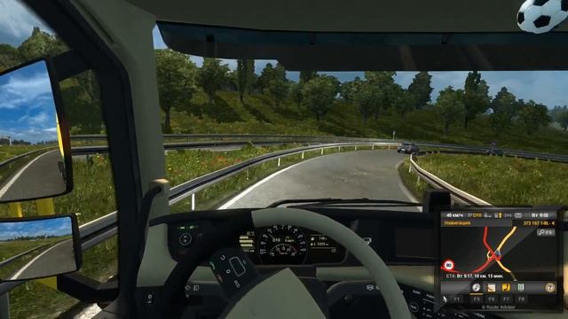 Euro Truck Simulator 2. Карьера #20 - Венгрия. Скупаем оптом гаражи смотреть онлайн