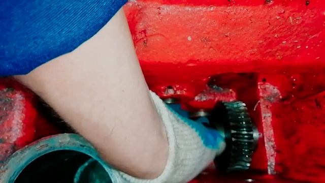 Сверлильный станок 2Н125. Устройство механизма подъёма головы.Часть 6./Drilling machine.USSR 1970. смотреть онлайн