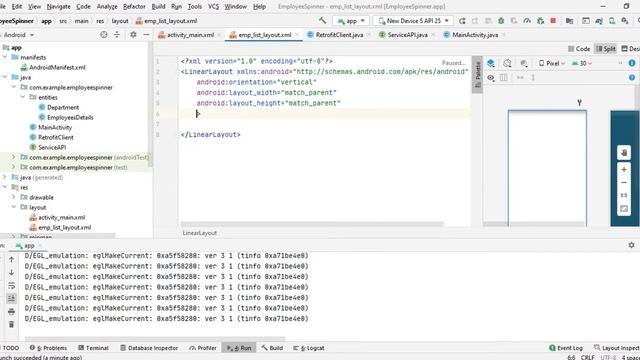 Android Studio- Spinner using Retrofit and Pass parameter using Spinner to populate ListView Part-2 смотреть онлайн