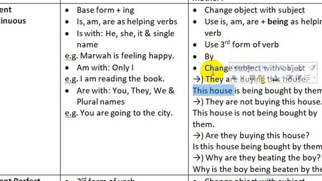 Active and Passive Voice (Present Continuous) смотреть онлайн