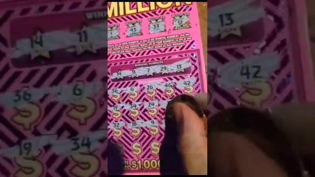 BACK WITH THE MILLION SCRATCH OFF TICKET & WE HAVE A WIN🤑🤑🤑 | 1Ticket1Win