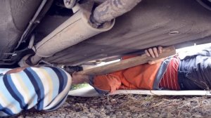 Ремонт выхлопа ваз 2114: замена резонатора.