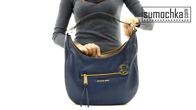 Сумка Michael Kors 30H4GEZL3L blue смотреть онлайн