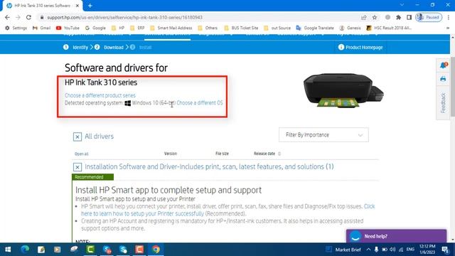 How to Download Full Software Drivers for HP InkTank 315 смотреть онлайн