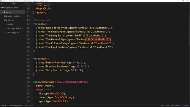 GraphQL Tutorial #14 - GraphQL Lists смотреть онлайн