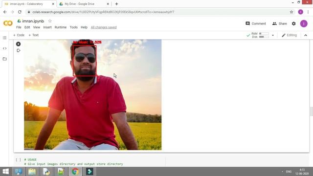 Machine learning algorithm for face mask detection using Tensorflow, keras and Google colab смотреть онлайн