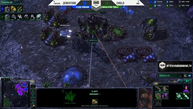 AHGL AMD vs LinkedIn Game 3 - Season 2 Consolation Finals - Starcraft 2 смотреть онлайн