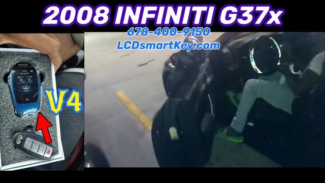 V4 customer reaction! Infiniti G37x & Q60 Touchscreen car key fob UPGRADE (678-400-9150 ATL SAME DA смотреть онлайн