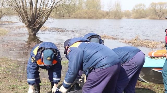 Командно-штабные учения 2022. Спасение рыбака.mp4 смотреть онлайн