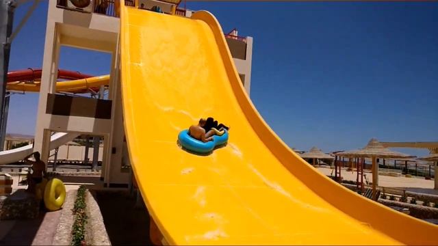 AQUA PARK In Hotel NUBIA AQUA BEACH RESORT/Отели Хургады/Где отдохнуть с ребенком в Хургаде?