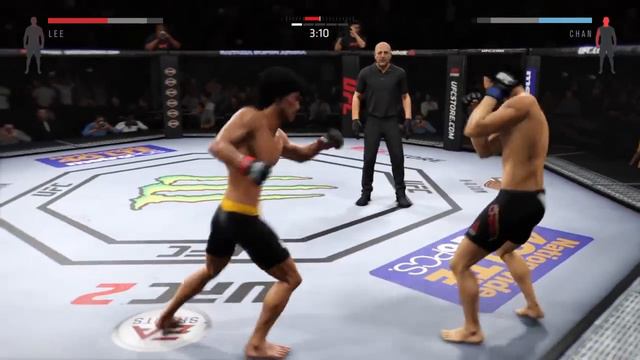 Bruce Lee vs. Jackie Chan (EA Sports UFC 2) 🐉 - Crazy UFC 👊🤪 смотреть онлайн