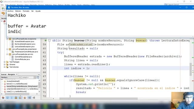 139 . Curso de Java II Archivos II Ejercicio - Software para un control de películas (Parte 4) смотреть онлайн