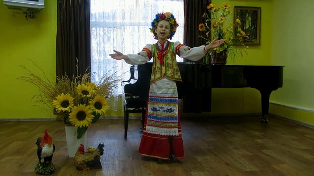 Гаврилова Дана, "Пойду, млада, по воду" - веснянка Смоленской области смотреть онлайн