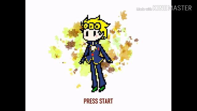 Giorno theme 8-bit | Тема Джорно в стиле 8-бит смотреть онлайн