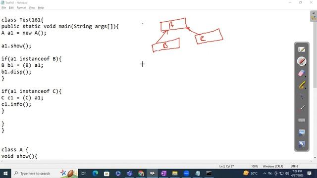 Language Fundamentals - OOPs Concepts | Call: +91 94 916 28222 | Saag Tech смотреть онлайн