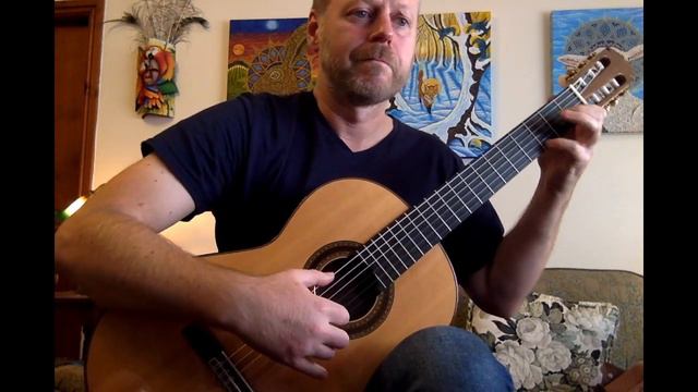 Andante, Opus 59 No 3, Matteo Carcassi #classicalguitar #guitar #matteocarcassi