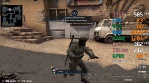 GeForce RTX 2060 -- Intel Core i5-10400F -- CSGO FPS Test Low