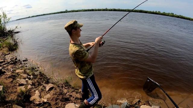 Открытие сезона на фидер,Котлас,северная двина,мелькомбинат. смотреть онлайн