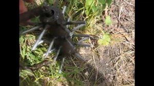 Самодельный ручной культиватор Как сделать культиватор Прополка сорняков