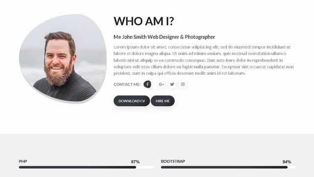 B-Jonni-Personal Portfolio Template | Themeforest Templates смотреть онлайн