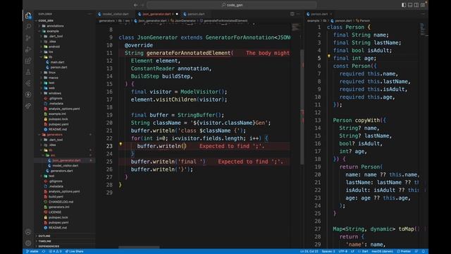 Build Your Own Custom Code Generator in Flutter | Flutter Code Generation смотреть онлайн
