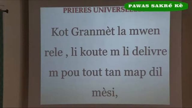 Messe Creole De La Communaute Catholique Haitienne Paroisse Sacre Coeur Lake Worth