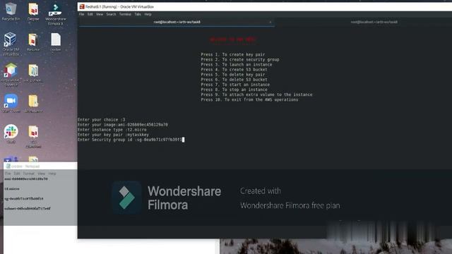 Create a Menu(Text based) Using Python integrating RedHat8, Docker, AWS And Hadoop смотреть онлайн