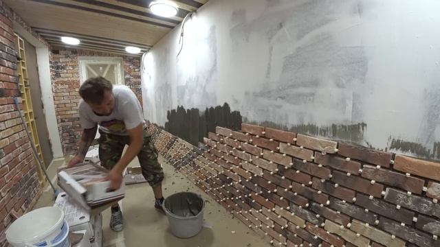 Фальшивый кирпич своими руками смотреть онлайн