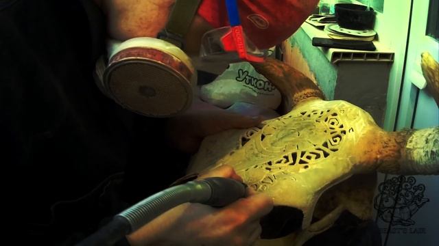 Skull Carving / Резьба по черепу 1