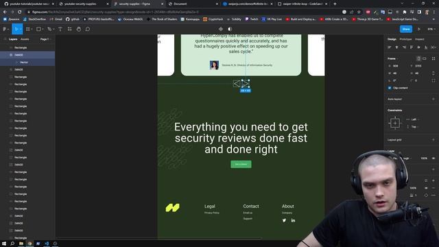 Адаптивная вёрстка сайта с нуля + GSAP анимации