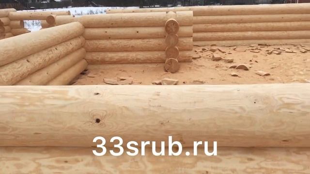 Срубы. Дома из бревна в Гусь-Хрустальном смотреть онлайн