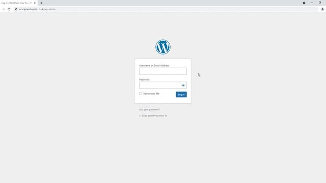 How to LOGIN to WORDPRESS ADMIN area смотреть онлайн