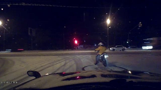 На мотоцикле в Новый Год! смотреть онлайн