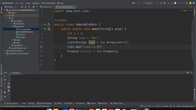 Custom Immutable Class - Interview Questions смотреть онлайн
