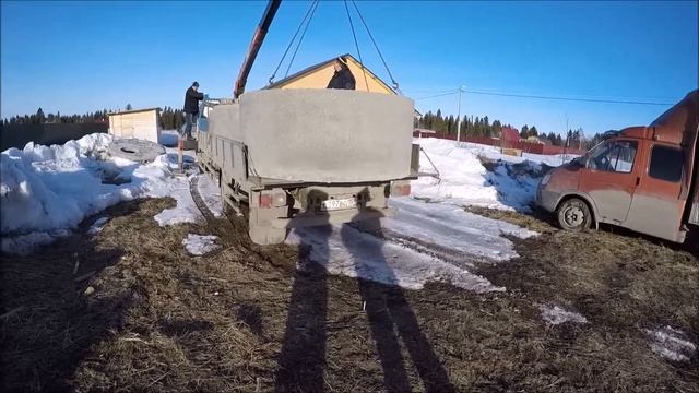 Выгрузка колец для канализации д Луговая MP4 смотреть онлайн