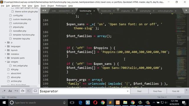 WordPress Theme Development (Dynamic Breadcrumb) смотреть онлайн