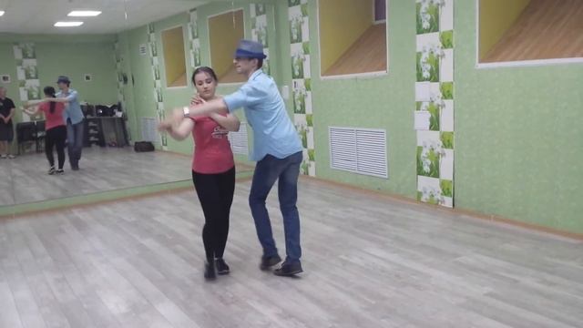 Сальса урок - Продвинутая группа 27.05.2014