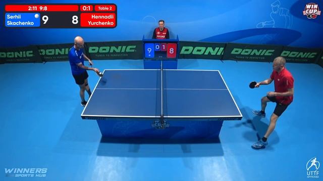 11:15 Serhii Skachenko 0-3 Hennadii Yurchenko West 2 WIN CUP 17.06.2023 | TABLE TENNIS WINCUP смотреть онлайн