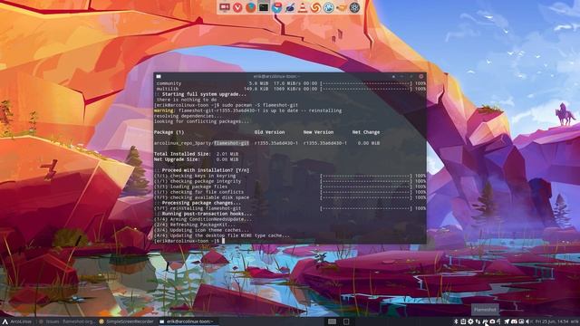 ArcoLinux : 2042 Say it with an image - install flameshot-git смотреть онлайн