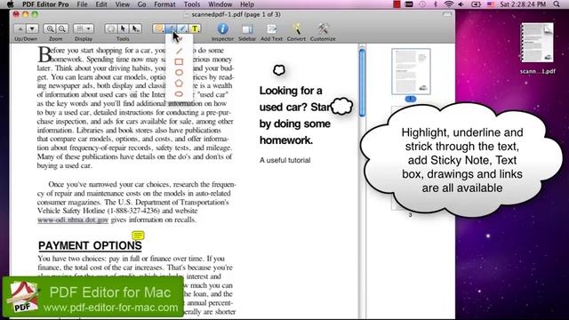 How to Edit scanned PDF documents on Mac? [PDF Editor OCR] смотреть онлайн