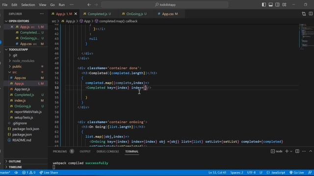 Todo List Application using React JS смотреть онлайн