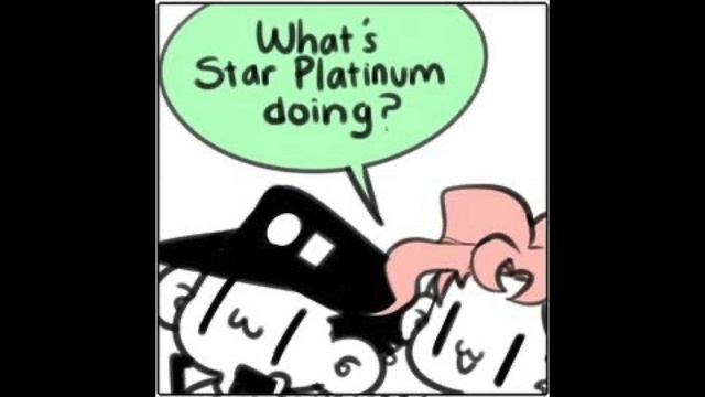 What is Star Platinum doing (JOJO comic dub) смотреть онлайн