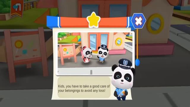 Little Panda Policeman Game For Kids #1