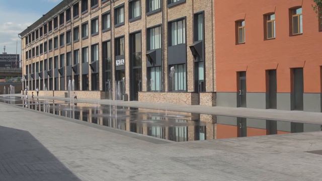 Общественная зона возле фабрики ROSHEN смотреть онлайн