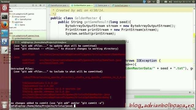 Code Cast: Legacy Coderetreat Episode 2 - Golden Master [Java] смотреть онлайн